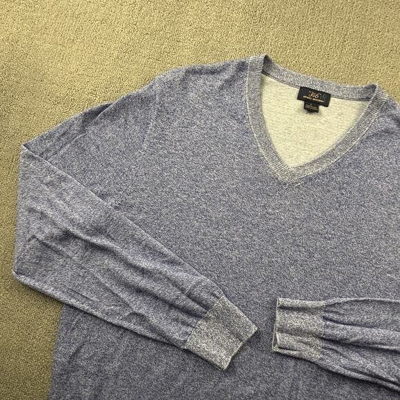 Brooks Brothers Sweater Adult Large Blue Long Sleeve Casual Preppy Men's - Picture 2 of 14